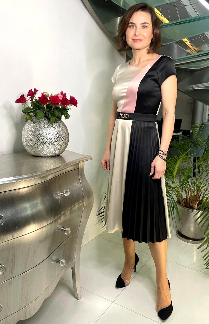 Sukienka Samanta elegancka 05473 - obrazek 4